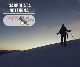 Ciaspolata in notturna con Guide Trek Alps