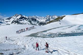 Inverno sulle ciaspole con le guide di Trek Alps