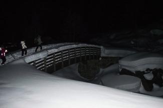 CamminLeggendo: escursioni notturne sulla neve