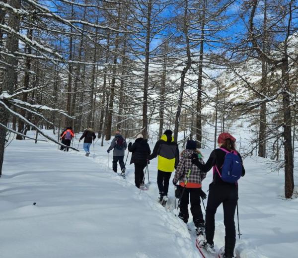 neve ed escursionisti