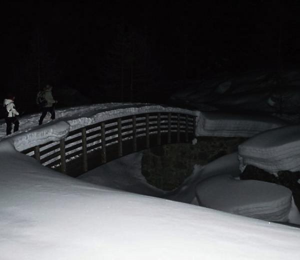 Ciaspolata notturna a Piamprato