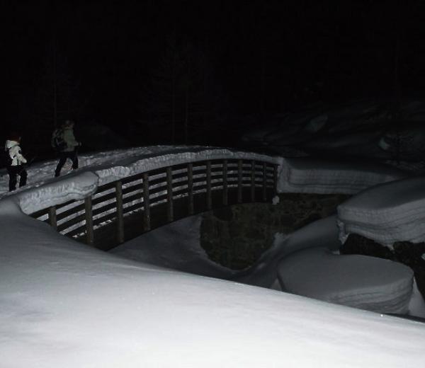 CamminLeggendo: escursioni notturne sulla neve