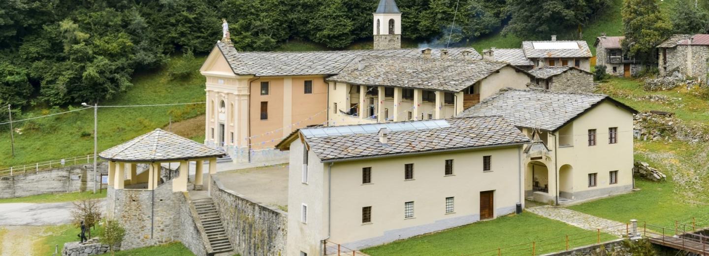 Giordano Olivero, Prascondù, Ribordone, santuario