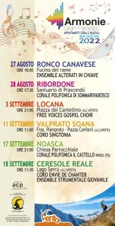 Locandina Armonie nel Gran Paradiso 2022