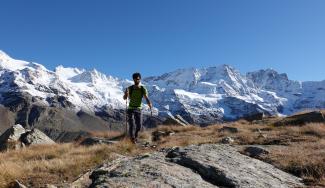 Valle di Cogne - Federico Rossetti salendo il Valnontey