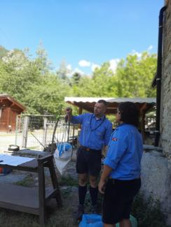 Cammino senza rifiuti - scout nel PNGP