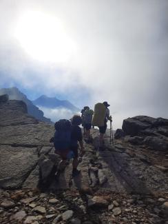 Cammino senza rifiuti - scout nel PNGP