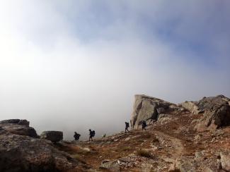 Cammino senza rifiuti - scout nel PNGP