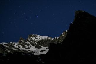 Ciaspolata al tramonto