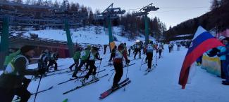 partenza scialpinismo