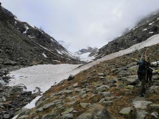 salita nel vallone - foto Federico Peretti