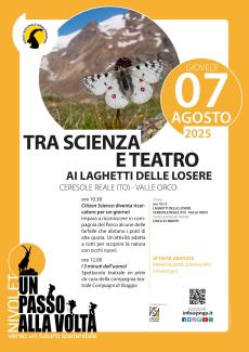 Tra scienza e teatro ai laghetti delle Losere