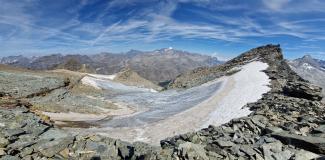 CARRO OCCIDENTALE ghiacciaio sommitale e Cima Carro_MIRAVALLE R