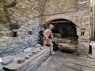 Statua Fucina Rame Ronco Canavese