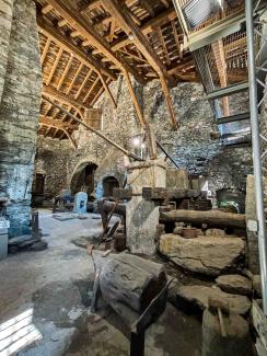 Interno Fucina Rame Ronco Canavese