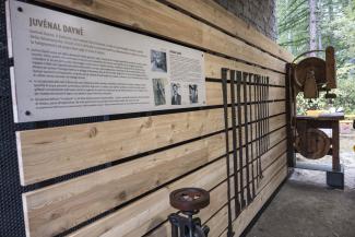 esterno del centro visitatori di rovenaud