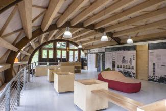 Campiglia Soana uomo e i coltivi centro visitatori