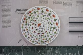 Campiglia Soana Centro visitatori installazione interattiva