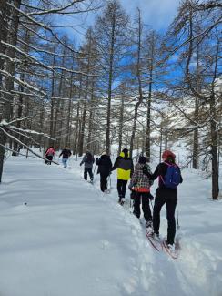 neve ed escursionisti