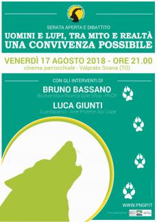 locandina incontro lupo