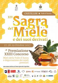 locandina sagra del miele 2017