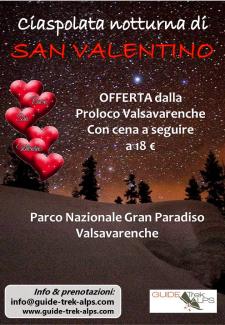 Ciaspolata notturna di San Valentino