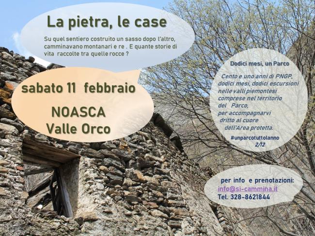 Escursione "La pietra, le case"