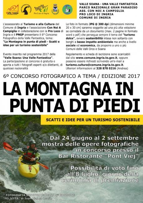 Concorso Fotografico "La Montagna in punta di piedi"
