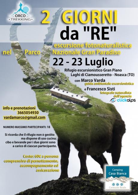 Escursione fotonaturalistica "Due giorni da Re"