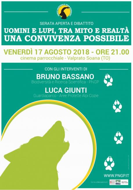 locandina incontro lupo