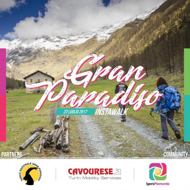 locandina instawalk gran paradiso