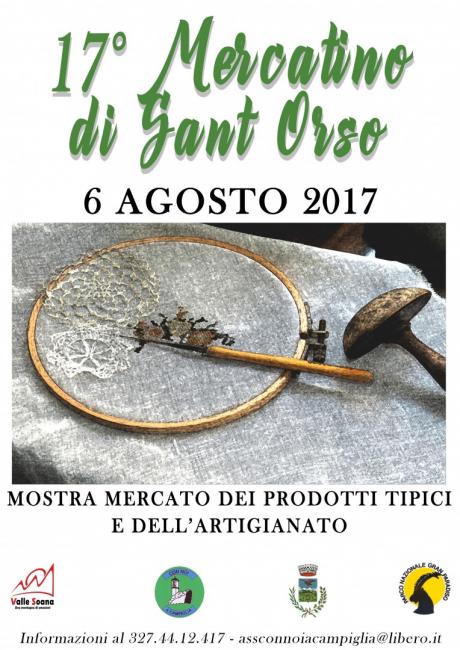 17ª edizione del Mercatino di Sant'Orso