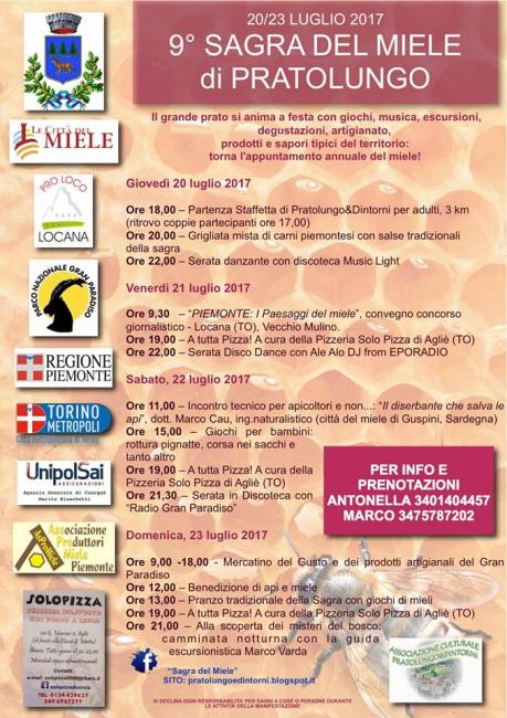 9ª Sagra del miele di Pratolungo