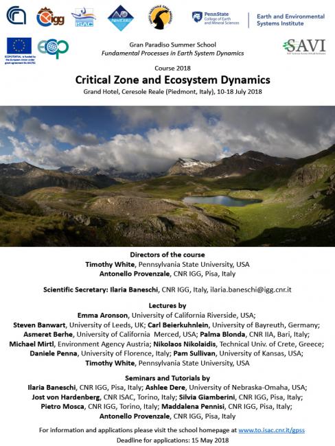 Gran Paradiso Summer School 2018