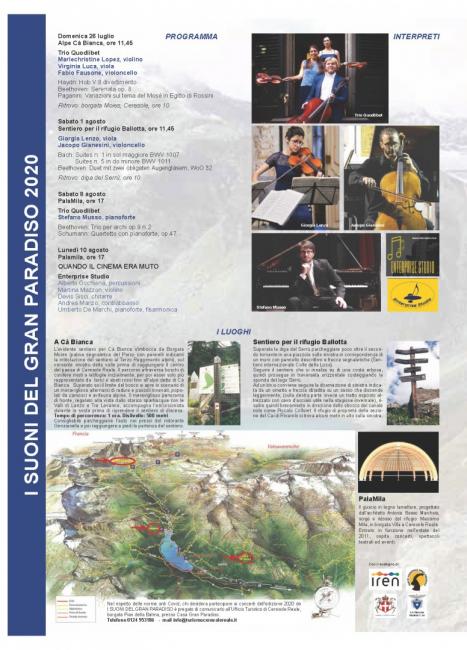 I suoni del gran paradiso 2020
