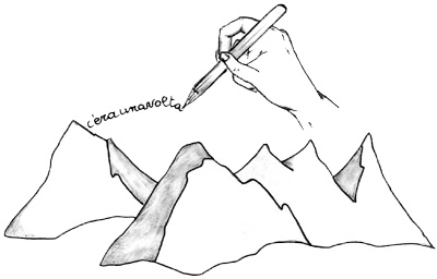 logo una fiaba montagna